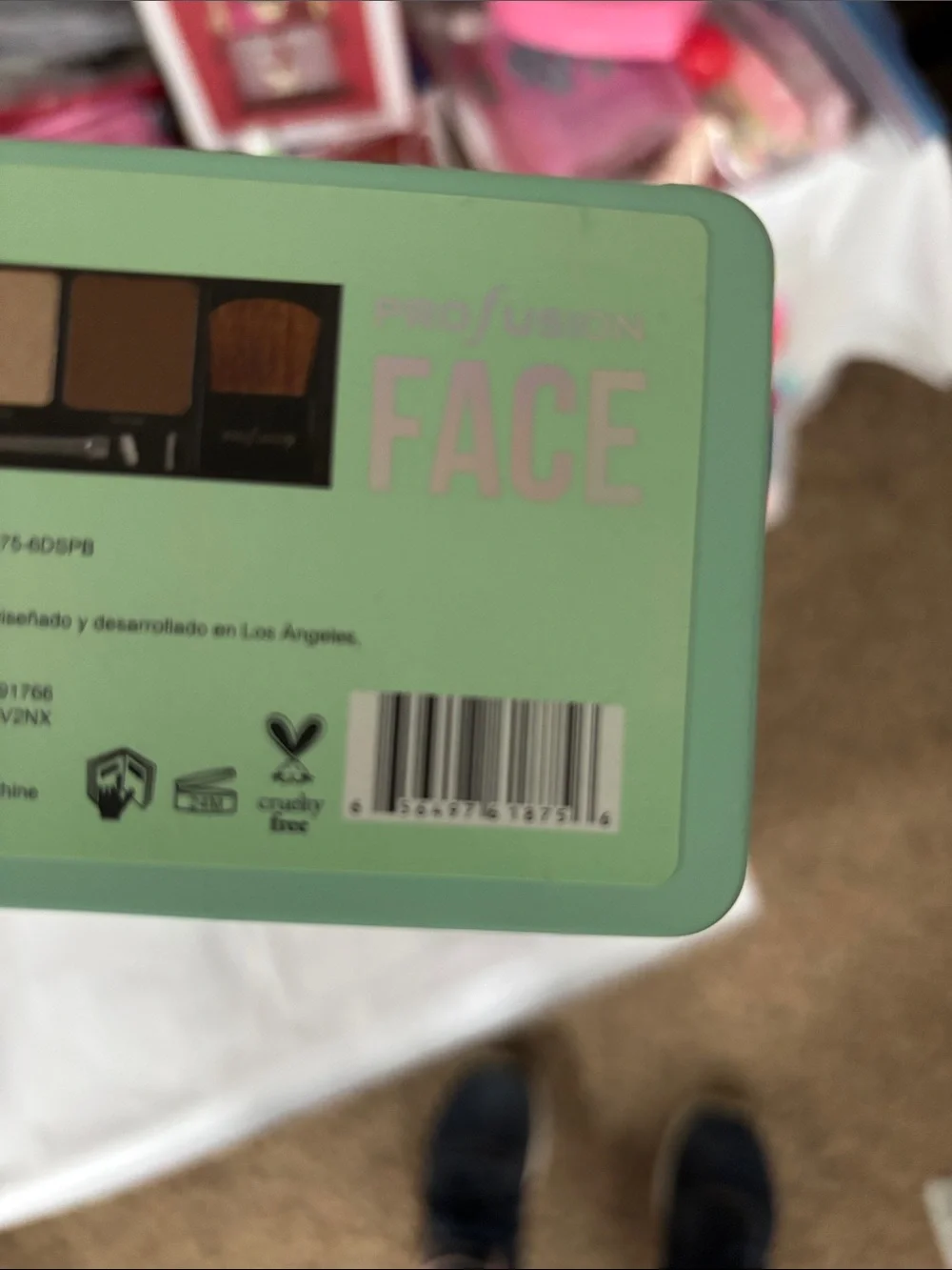 Profusion Eyeshadow Palettes. Natural and Night with Holographic Accents